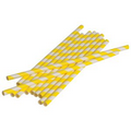 Paper Straws/Yellow